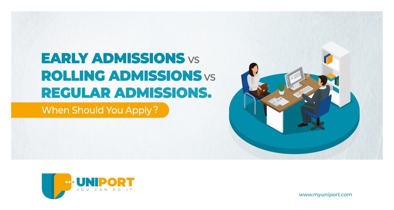 Early Admissions vs Rolling Admissions vs Regular Admissions. When Should You Apply?