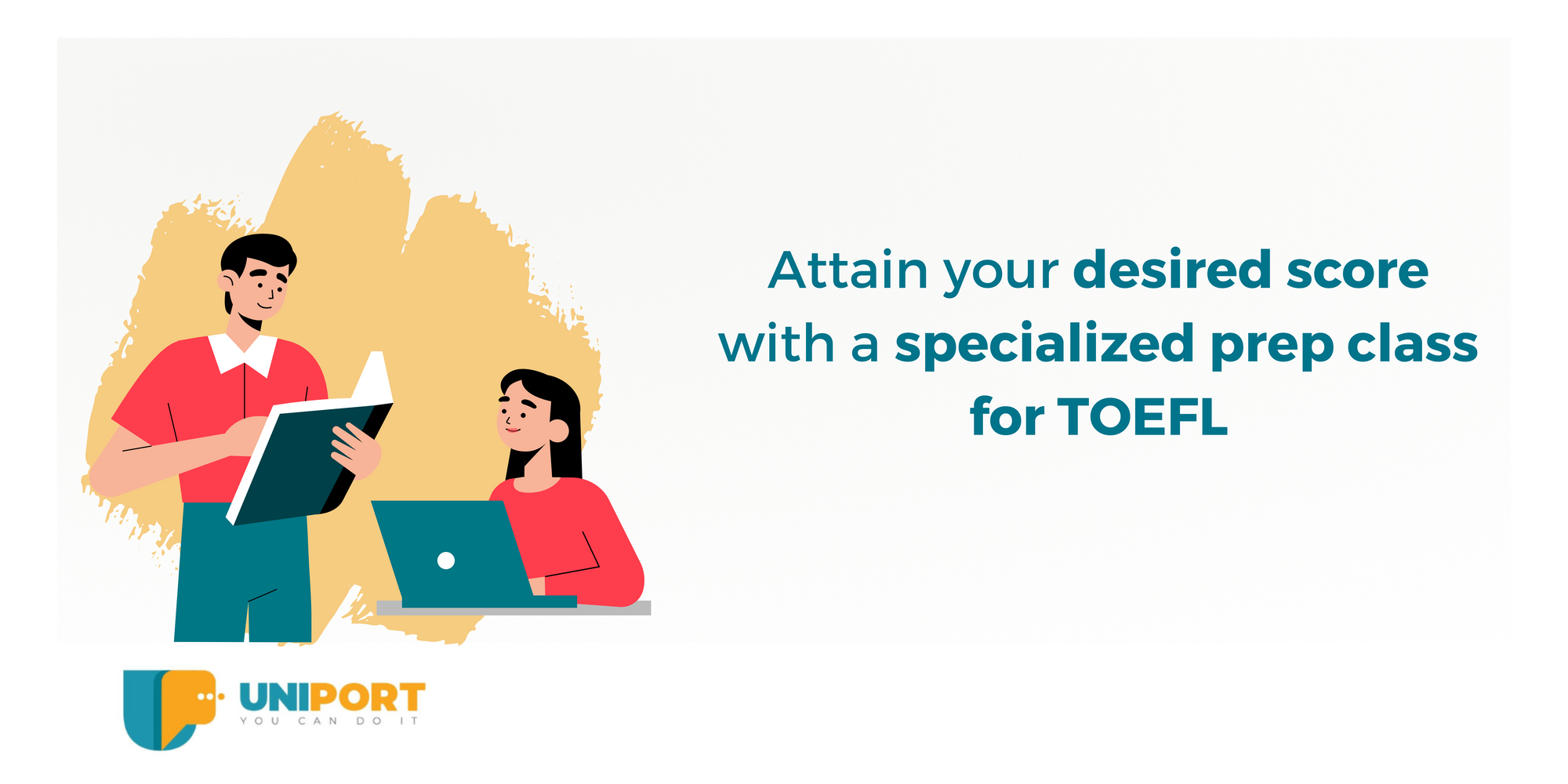 Attain your desired score with a specialized prep class for TOEFL